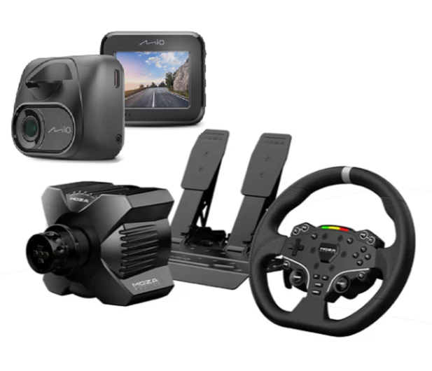 Moza Racing R3 (PC) + Wideorejestrator Mio MiVue C545 Pro - 1539173 - zdjęcie